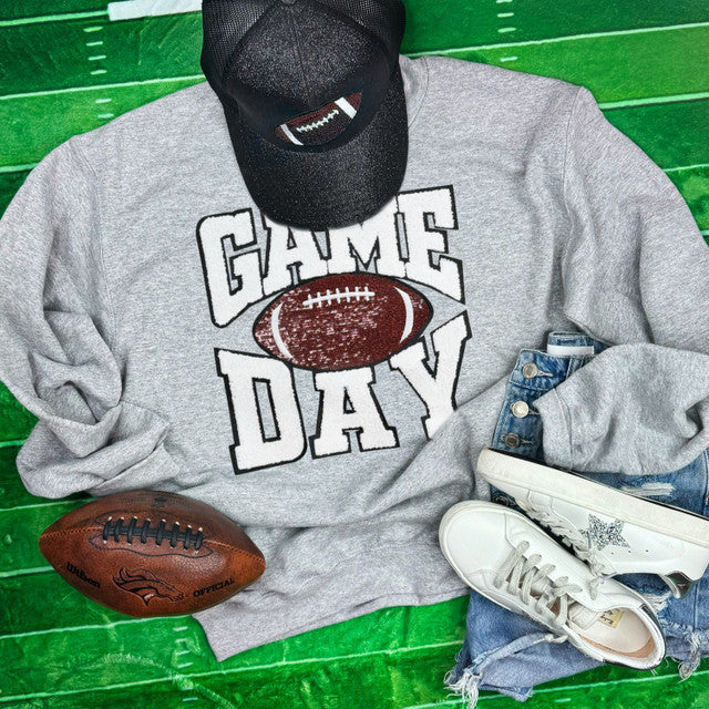 Game Day sequin iron on