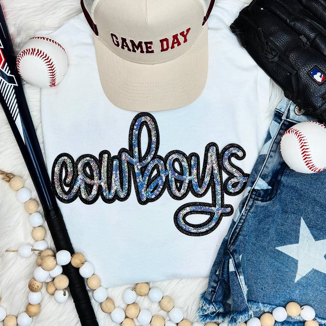 Sequin Iron on Mascots