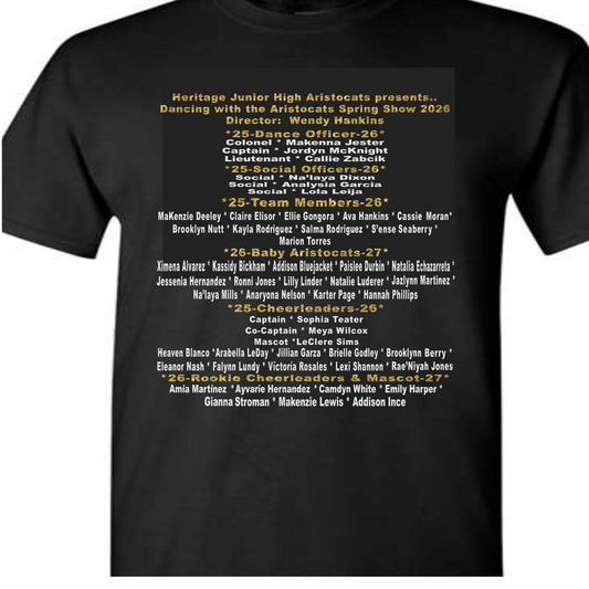 Heritage Junior High Aristocats/Cheer