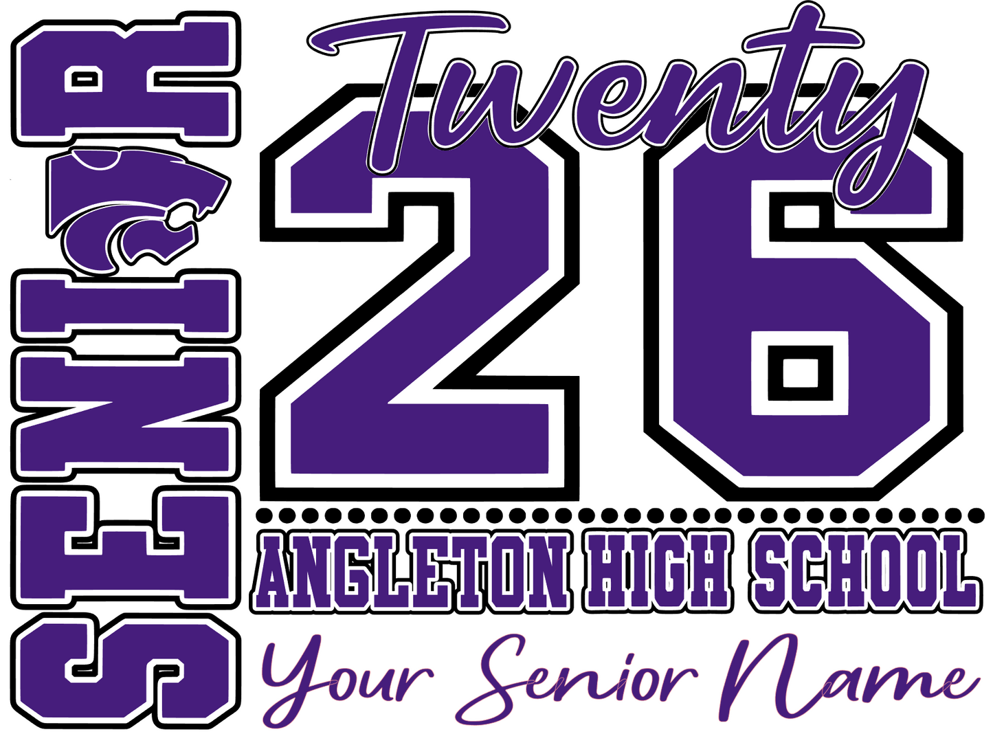 2026 Senior Yard Sign