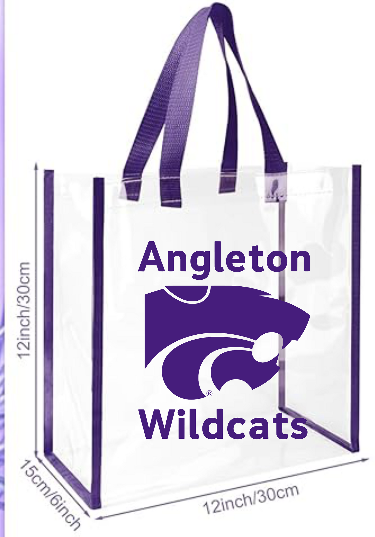 Clear Tote Stadium Bags