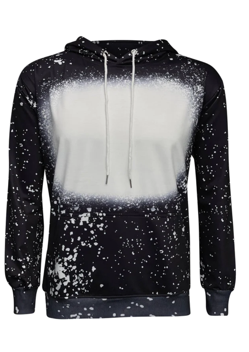 100% Faux Pre Bleach Hoodies