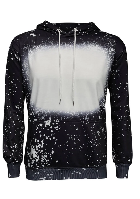 100% Faux Pre Bleach Hoodies